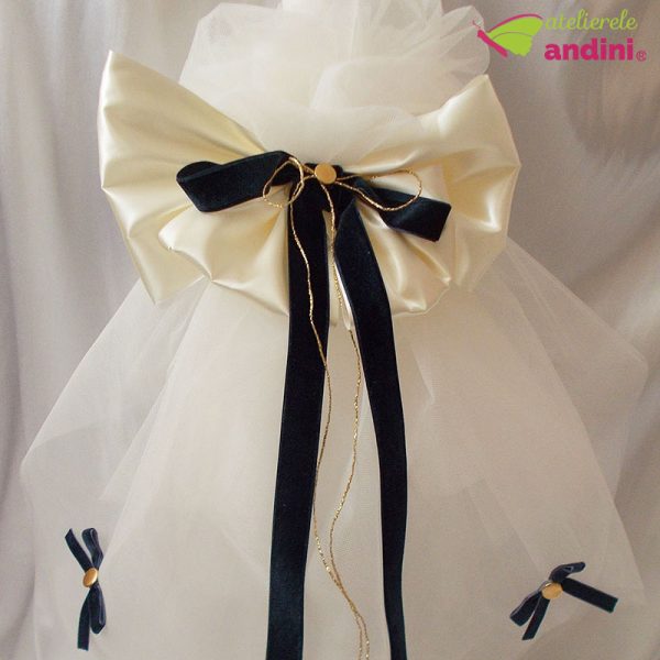 Lumanare Botez Elegant Bow 066 55