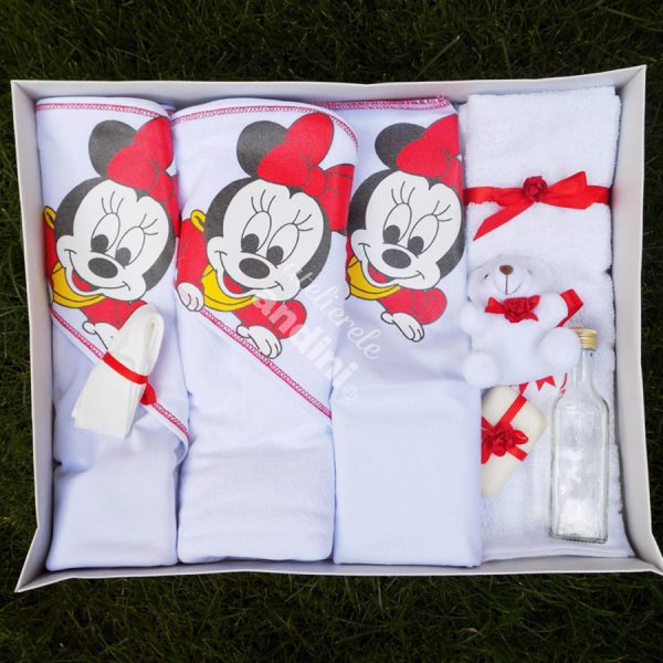 Trusou Botez Baby Minnie Mouse Red22