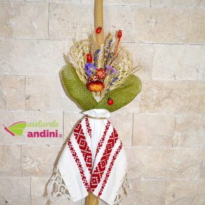 lumanare traditionala botez gradina mea0