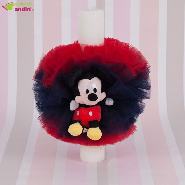 Lumanare Botez Fluffy Mickey Mouse41