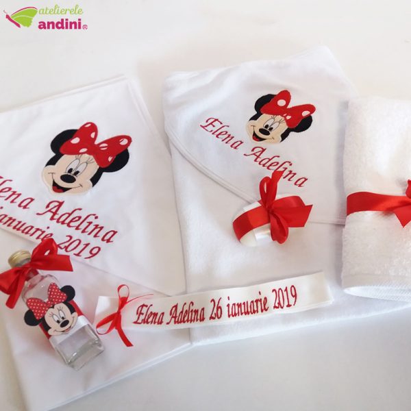 Trusou Botez Minnie Red Bow12