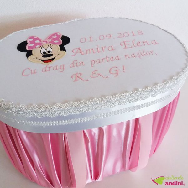 Cutie Trusou Botez Minnie Pink Bow2