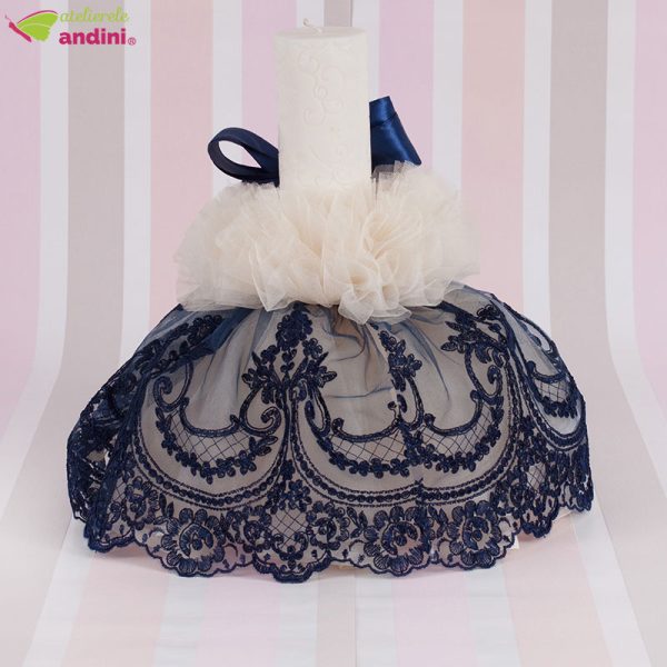 Lumanare Botez Elegant Lace7