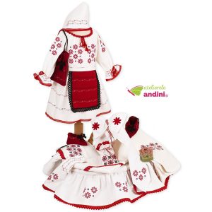 Set Traditional Botez Floricele Vesele1