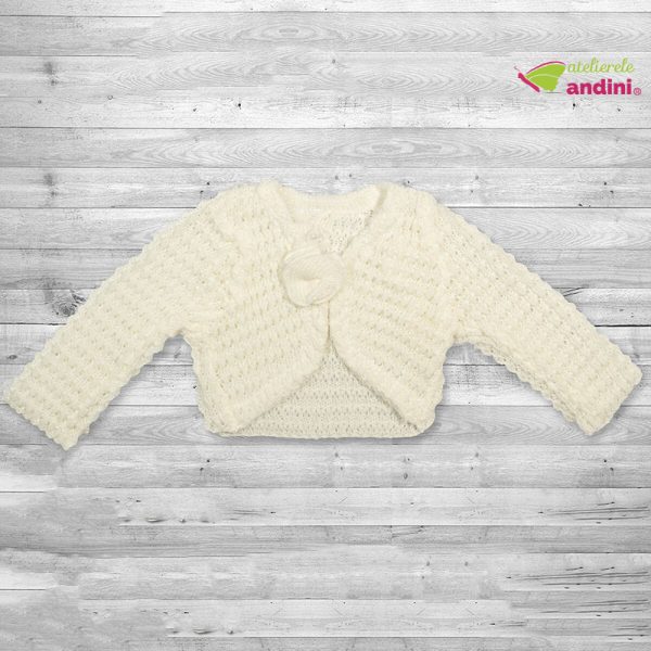 Bolero Botez Elegant Knit Cream1