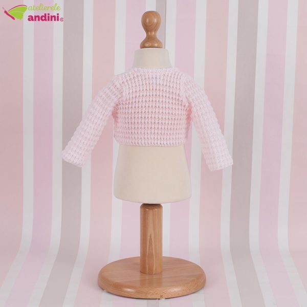 Bolero Botez Elegant Knit Pink2