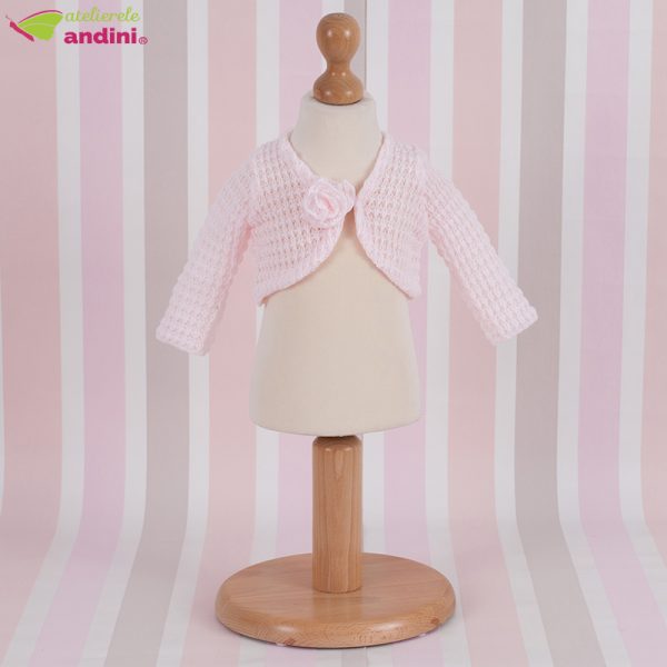 Bolero Botez Elegant Knit Pink3