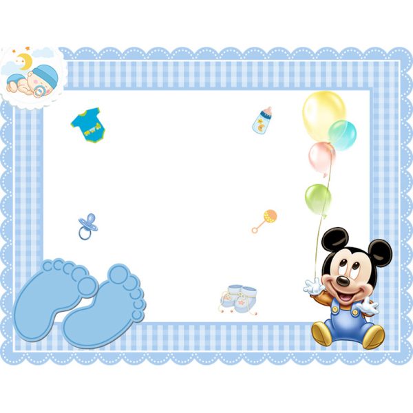 Invitatii Electronice Botez Baby Mickey Mouse1