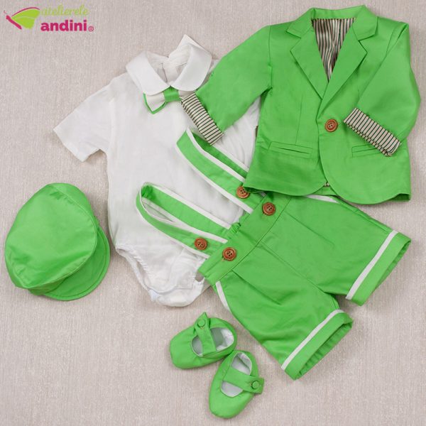 Costumas Botez Bright Green2