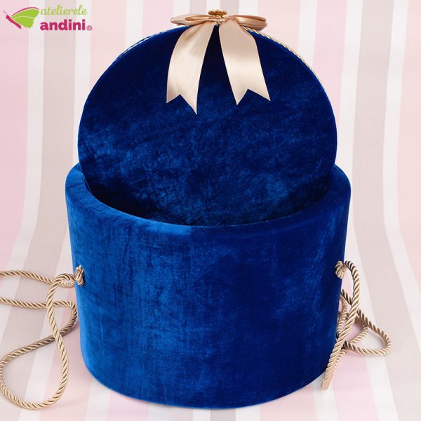 Cutie Trusou Botez Royal Blue2