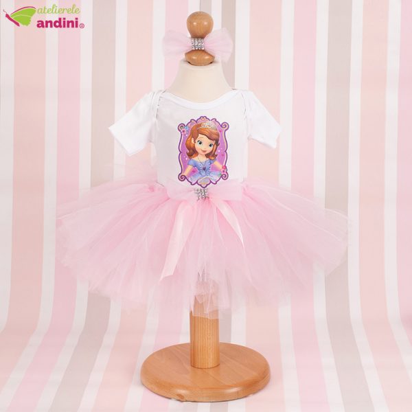 Set Rochita Tutu Princess Sofia11