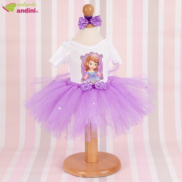 Set Rochita Tutu Princess Sofia9