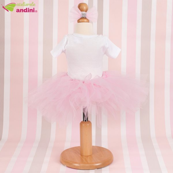 Set Rochita Tutu Rainbow Unicorn2