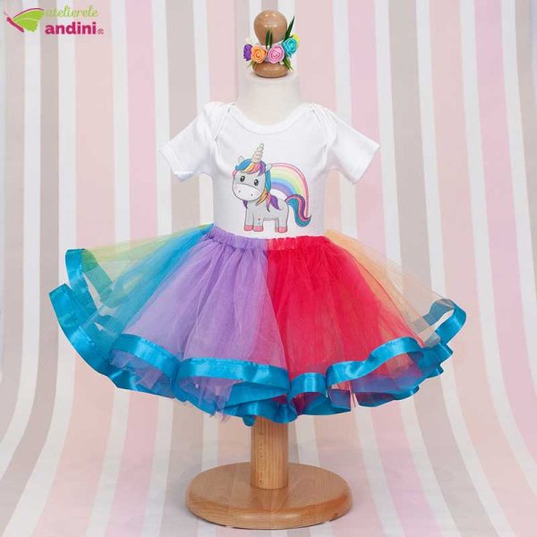 Set RochitaTutu Unicorn Multicolor1