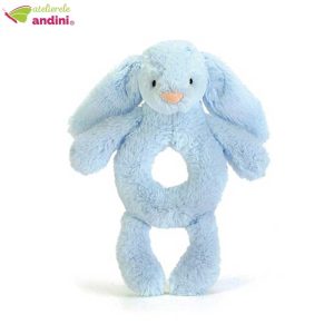 Jucarie Plus Blue Fluffy Bunny1