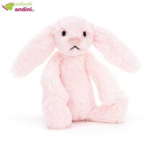 Jucarie Plus Pink Baby Bunny 13 cm3