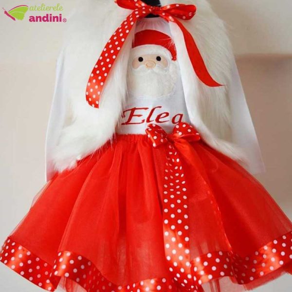 Set Rochita Tutu Fluffy Snow1