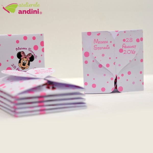 cutiuta personalizata pentru marturie magnet botez inimioara14