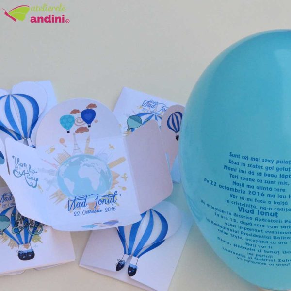 invitatii botez cutiuta cu balon personalizat12