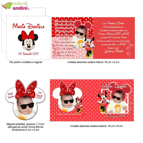 invitatii botez marturie magnet 2in19