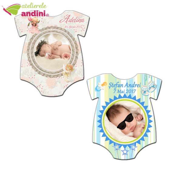 marturie magnet botez body bebe1