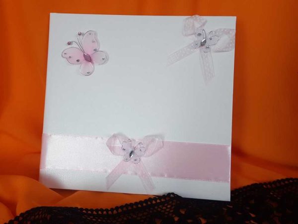 Caiet Impresii și Amintiri Pink Butterfly 1