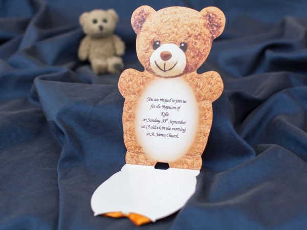 Invitație Botez Baby Bear 1