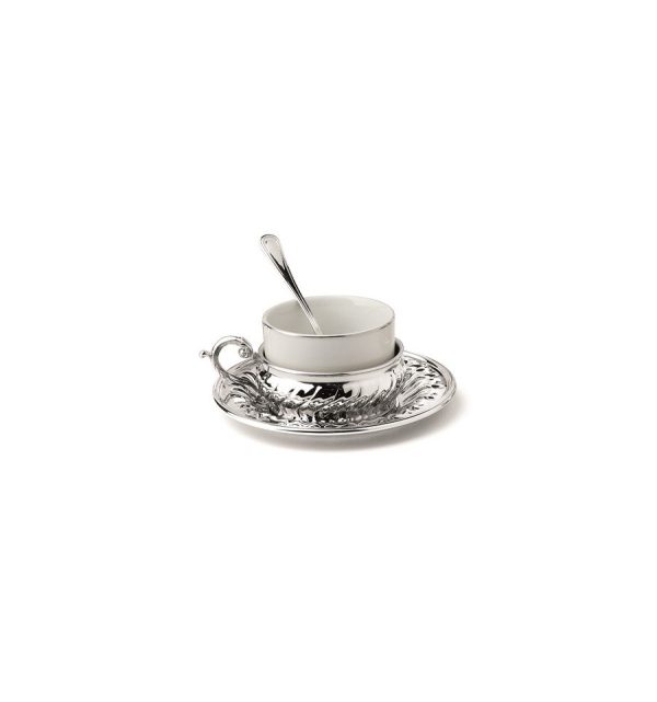 set argintat pentru ceai made by chinelli italy cli156 1