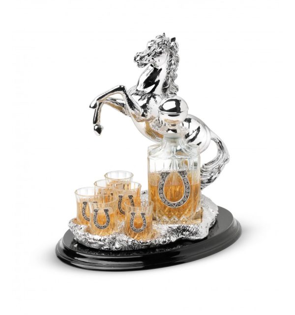 statueta cal set pentru whisky by chinelli 2103500