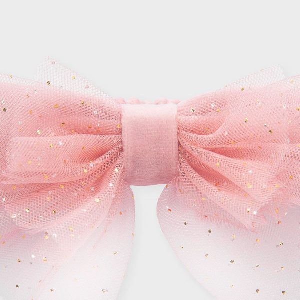 Bentiță Pink Elegant Bow Mărime Universală  1