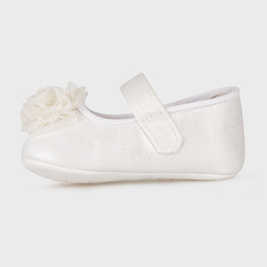 Pantofi White Style Ballerina  1