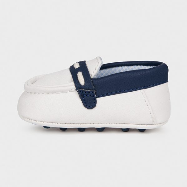 mocasini baby white navy1