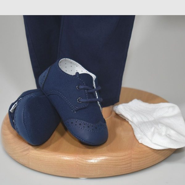 costumas botez white elegant dark blue 1