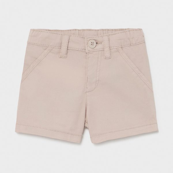 pantaloni scurti baieti uni cream 1