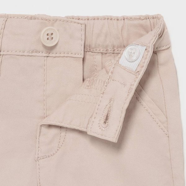 pantaloni scurti baieti uni cream 3