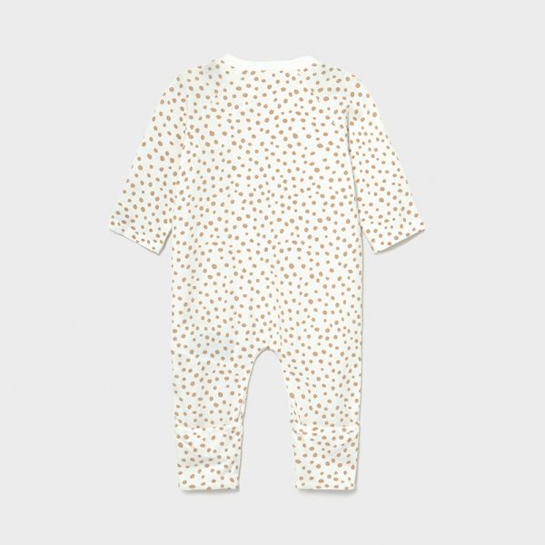 pijama fetita giraffe cream dots 2