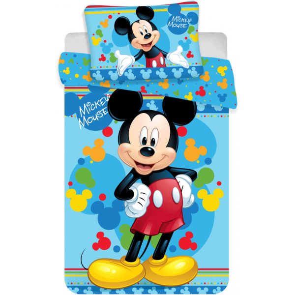 6712 5191174 4 Set lenjerie pat copii Mickey Child 100x135   40x60 SunCity JFK016695 B3406712