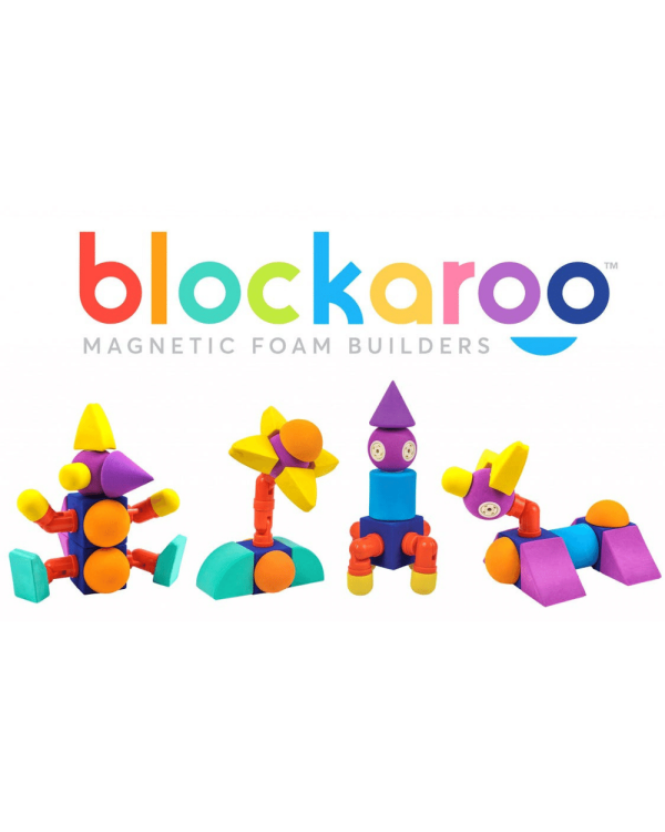 jucarii magnetice robot blockaroo 4