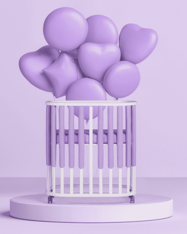 protecii individuale pat copii purple