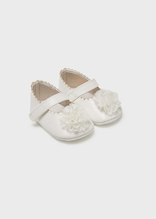 Pantofiori Fetițe White Flower