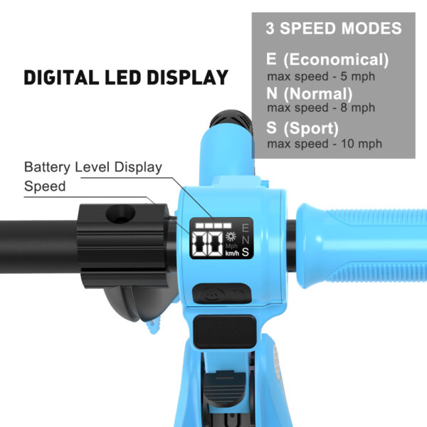 Trotineta electrica M2 Kids, Roz, motor 150 W, copii 6-12 ani_1