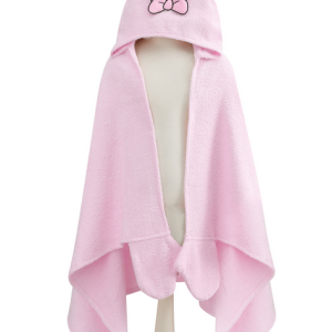Prosop gluga roz bebelusi bumbac Minnie 75×130 cm Disney