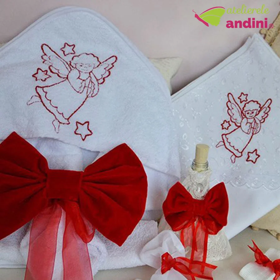 Trusou Botez Red Angel 7 piese11 Trusou Botez Red Angel 7 piese11