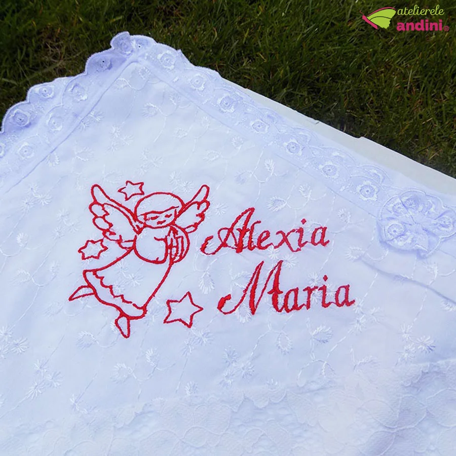 Trusou Botez Red Angel 7 piese55 Trusou Botez Red Angel 7 piese55