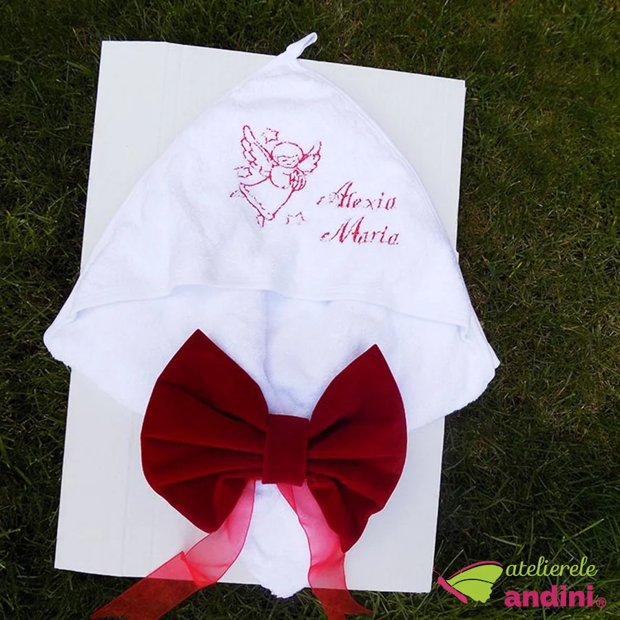 Trusou Botez Red Angel 7 piese99 Trusou Botez Red Angel 7 piese99