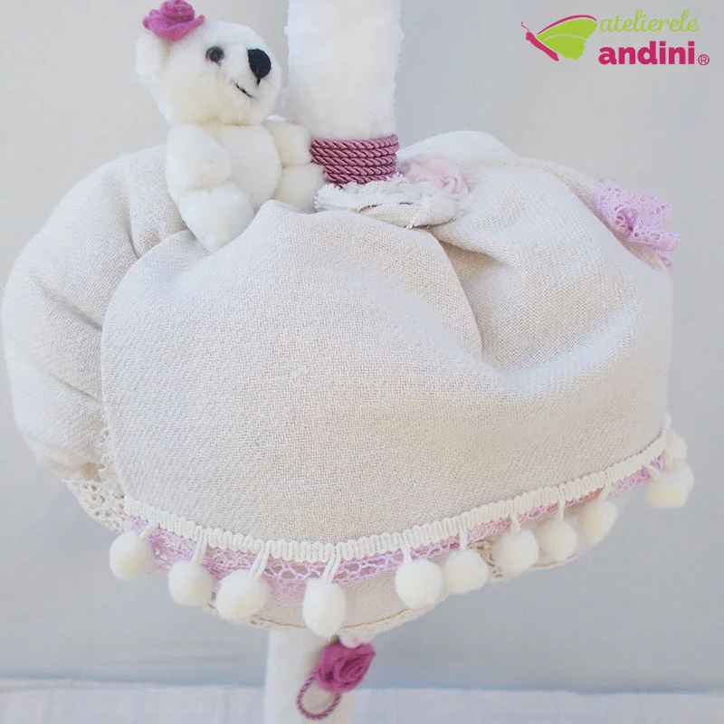 Lumanare Botez Lady Bear5