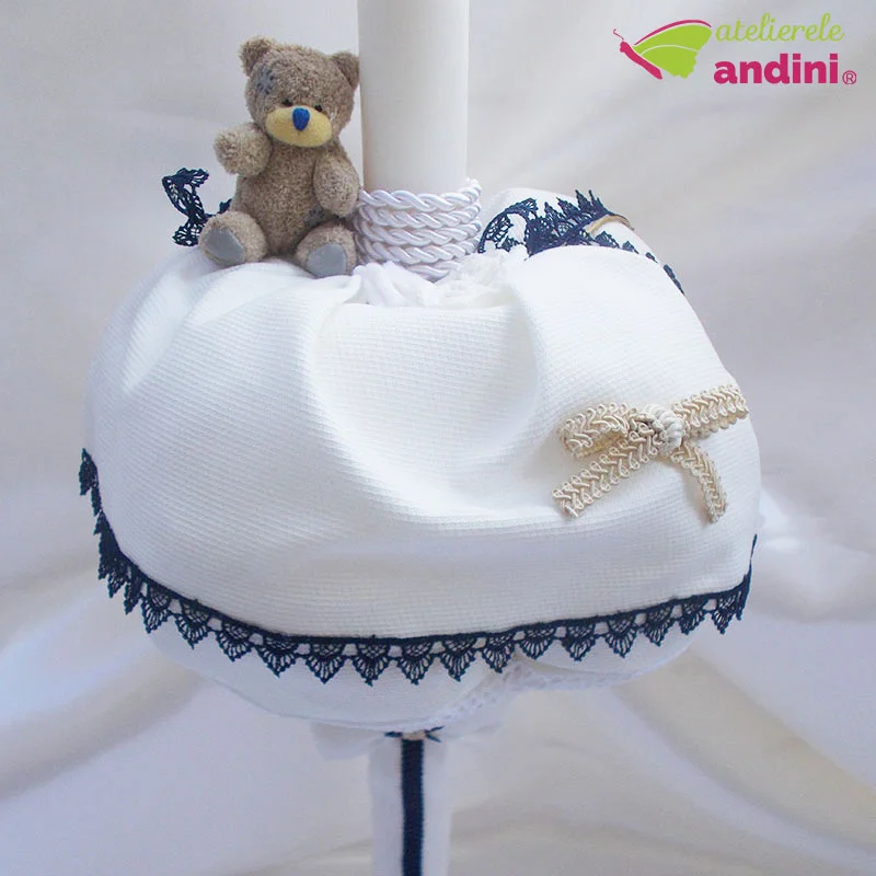 Lumanare Botez Misterious Bear7