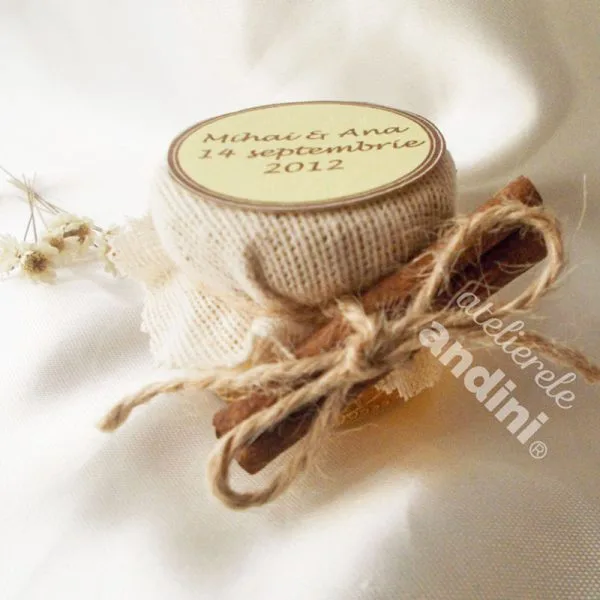 Marturie botez borcanel cu miere Traditional0