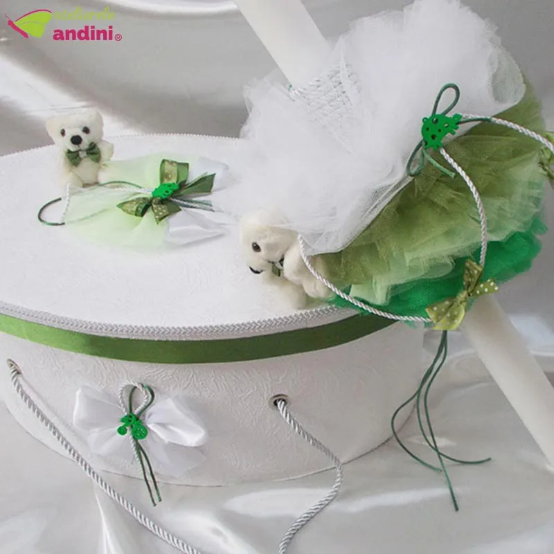 Lumanare Botez Green Baby Bea0 019 Lumanare Botez Green Baby Bea0 019