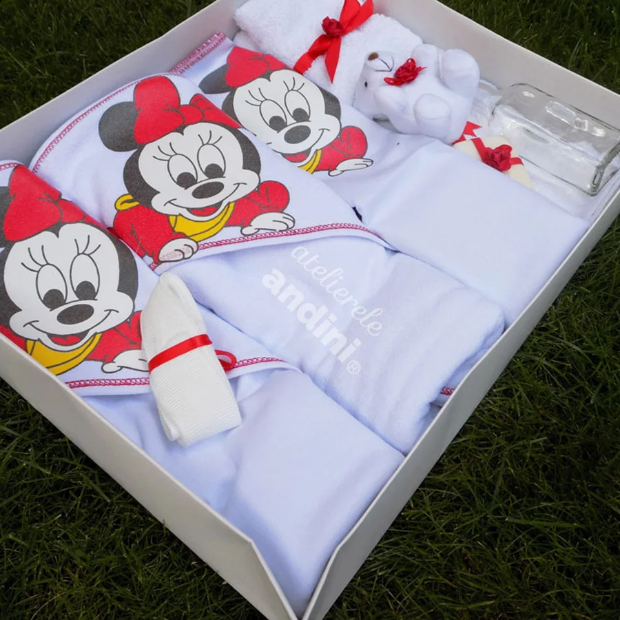 Trusou Botez Baby Minnie Mouse Red11 Trusou Botez Baby Minnie Mouse Red11